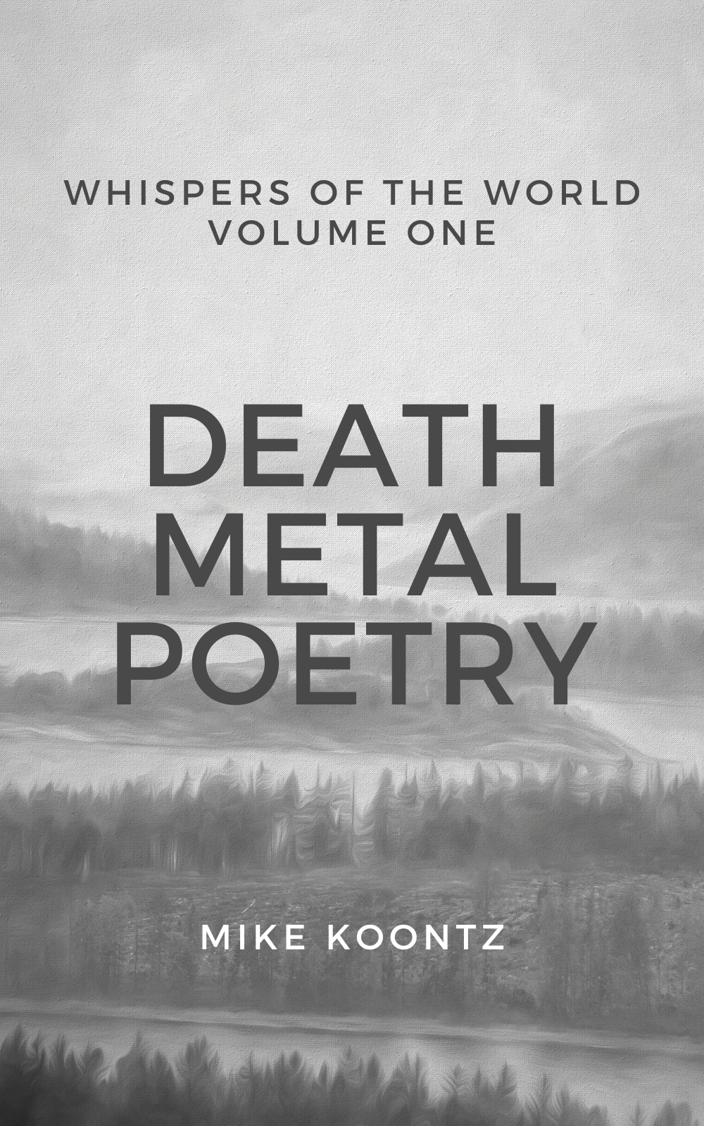 Death Metal Poetry, Volume One, book cover.